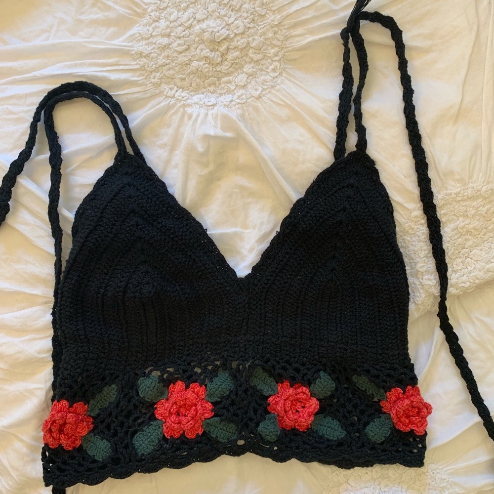 Crochet Crop Top (bralette)